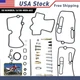FOR HONDA CRF250R CRF250X CRF450R Carburetor CRF450X Repair Kit Rebuild Parts