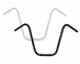 BURLY BRAND 2019 XL1200CX Roadster Harley Davidson NARROW 14" APEHANGERS 1" CHRO