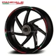 Wheel stripes for DUCATI Panigale 1199 1299 959 V2 V4 stickers rim decals gray