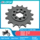 LOPOR 525-15T Motorcycle Front Sprocket For Suzuki Road DR650 96-22 XF650 DR800