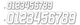 Dcor Race Series Individual Numbers 4in. - No.8 - White Motorcycle 45-34-8