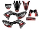 2019-2021 CRF 250 RX SURGE Black Senge Graphics Kit Compatible with Honda