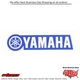 6" YAMAHA DECAL SHEET