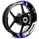 For Honda CB650R 19-24 23 22 21 20 Wheel Inner Rim Stickers 17 inch S05W Blue