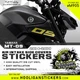 Yamaha FZ-09 MT-09 BIG 2014-2016 air intake side cover sticker [M905]