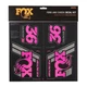 Heritage Decal Kit - FOX Heritage Decal Kit for Forks and Shocks, Pink -