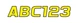 HARDLINE "700 SERIES" 146-PC DECAL WATERCRAFT REGISTRATION FACTORY MATCH YELLOW