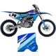 FACTORY EFFEX Candy Chrome Series Shroud/Airbox Graphics - Blue - 2703206