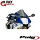 Puig Racing Windscreen Dark Smoke #7648F Yamaha YZF-R1/YZF-R1M/YZF-R1S 2015-2018