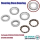 For Honda ATC70-200 Steering Bearing Kit 73-87 Fork Neck Tapered Roller Upgrade