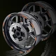Orange 17 Inch Outer Rim Sticker Stripe Decal D01B For Ducati 1299 Panigale