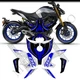 Suitable for Yamaha MT09 MT FZ 09 Tank Top Pad Fairing Motorcycle Sticker Set