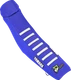 DCOR - 30-50-144 - Seat Cover - 17 Star - Blue w/ White Ribs - YZ '22-'24 - YZ 2
