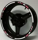 REFLECTIVE RIM STRIPES WHEEL DECALS TAPE STICKERS YAMAHA FZ1 FZ6 FZ-07 FZ-09 MT