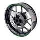For Ducati 1299 PANIGALE 15-19 18 17 Rim Sticker Inner Letter Decals 17" Green
