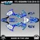 Graphics Kit for Husqvarna TC65 (2016-2023) TC 65 Snagged Series - Blue