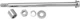 Drag Specialties Chrome Axle Kit - Rear - 16-0270-BC