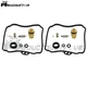 2 &times; Carburetor Rebuild Kits For Yamaha XV250 Virago XVS650 V-Star 18-5171