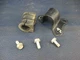 Honda CB360  CL360 Black Rear Fender Stay w Rubber Bushing 1974 1975 1976 y