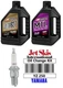 Yamaha YZ 250 Service Tune Up Kit NGK BR8EG Plug Maxima 927 Oil MTL 75WT RM 250