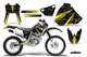 Dirt Bike Graphic Stickers Decals For Honda XR400R 1996-2004 INLINE Y K