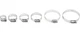 Helix Racing Stainless Steel Hose Clamps 10mm-25mm 111-6208