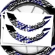 17'' Rim Wheel Sticker Decal For Suzuki SFV650 GSF1250 S GSX1250 FA SE