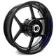 Blue Stripe Decal Wheel Stickers For Kawasaki NINJA 650R 24 23 22 21 06-24