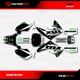 Black & Green Shift Racing Graphics Kit fits Honda Cr85 03-07 CR 85 Decal