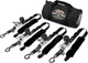 Powertye Fat Strap Trailer Kit - Black Motorcycle ATV/UTV Street TRAILERKIT-82