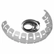 Tusk Aluminum Pipe Guard Silver For KTM 85 SX 17/14 2003-2022