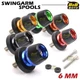 Billet CNC 6mm Swingarm Spools For Yamaha YZF R6 S YZF R1 S R1M FZ-09