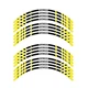 P02B For Honda CB650F 14-20 Yellow Wheel D茅cor Stickers 19 18 17 16 15