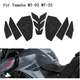FOR YAMAHA MT03 MT25 2020-2025 rubber fuel tank protector grip pad cover sticker