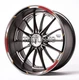 Ducati Panigale Motorcycle Wheel Decals Rim Stickers 899 959 1199 1299 RED GOLD