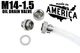 Compact Stainless Steel Quick Oil Drain Valve Fits NISSAN ACURA HONDA MITSUBISHI