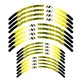 P05B Yellow 21" 19 inch Wheel Rim Tape Decal Sticker For Yamaha Dirt Bike