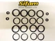 Both Front Caliper & Joint Seals Kit For Suzuki GSF 1250 SA Bandit ABS L2 2014