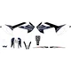 DCOR - 20-50-242 - COR 9 Yamaha Complete Graphics Kit, White