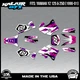 Graphics Kit for Yamaha YZ250 YZ125 YZ 250 (1996-2001) Vintage - PURPLE