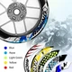 17 inch Vinyl Wheel Rim Stickers S27W For Yamaha MT09 18 19 20 21