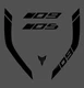Stickers Kit for Yamaha MT-09 2017-2020 GS-MT-09-2017-2020 B