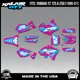 Graphics Kit for Yamaha YZ250 YZ125 (1996-2001) YZ 250 YZ 125 Lethal - Magenta