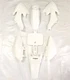 HongK Honda CRF XR XR50 CRF50 125CC Pit Dirt Bike White Plastic Fender Body Work