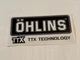 Ducati Ohlins Rear Shock Sticker Panigale 899 959 1199 1299 849 1098 V2 S TTX