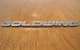 HONDA GOLDWING GL1800 Chrome Side Cover Emblem (83605-MCA-A41) Fits 2005-2013.