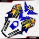 Blue Spark Racing Graphic kit fits Honda Grom 2017 2018 2019 2020 MSX125