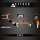 Attack Graphics Custom Fury Complete Bike Graphics Kit 2069720373