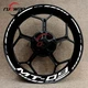 For Yamaha MT-09 MT 09 17 Inch Wheel Hub Rim Decorative Decal Reflective Sticker