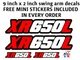 Honda Xr650L Decals Graphics Swingarm Stickers Dirt bike xr650 xr 650 1993-2023